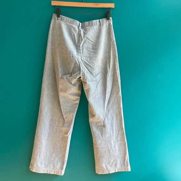 Light wash vintage Hang Ten cropped jeans - Picture 4 of 5